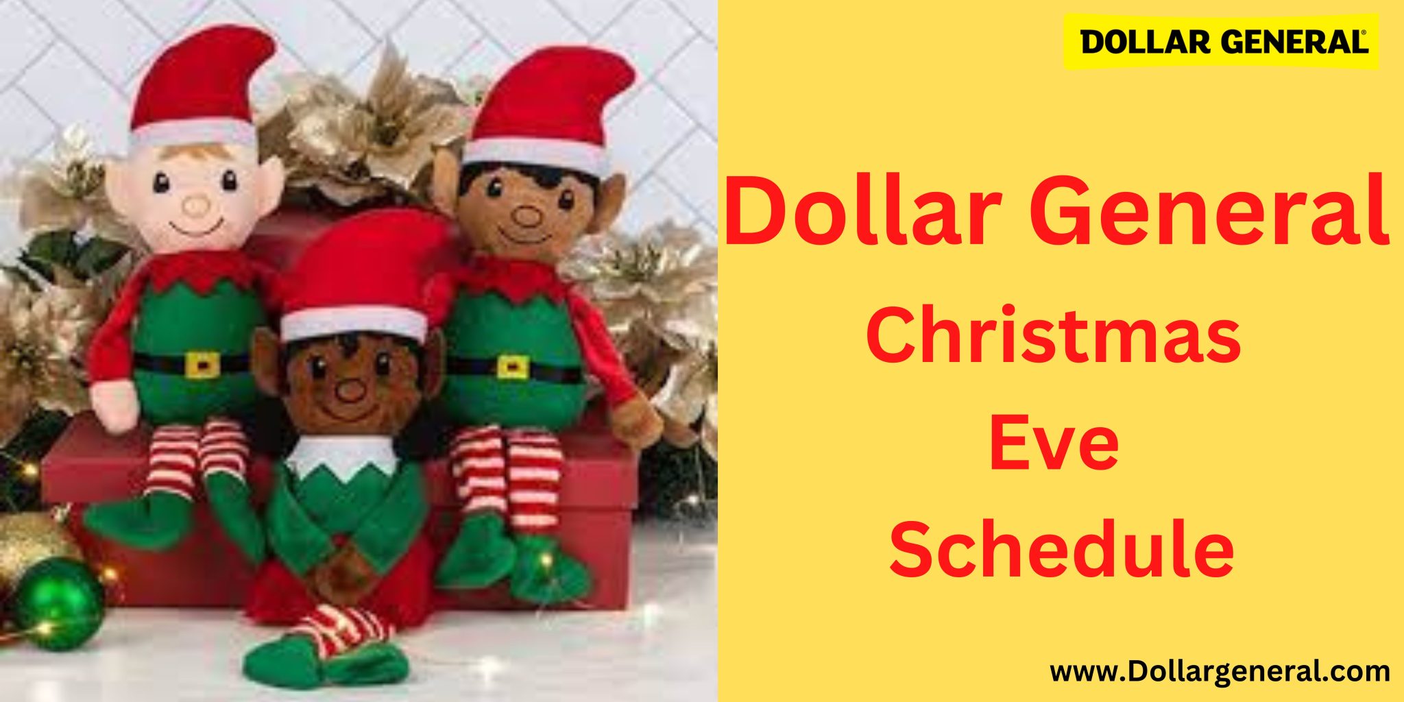 Dollar General Hours Christmas Eve Schedule DGmeGeneral